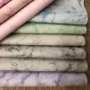 Factory direct sales of compression molded leather PU marble-patterned leather packaging box fabric for luggage and stationery details Picture